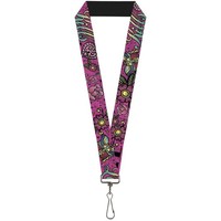 "Buckle-Down Lanyard-1.0\"-Love Kills Pink 22\" X 1\" Multicolor (Us Import)"