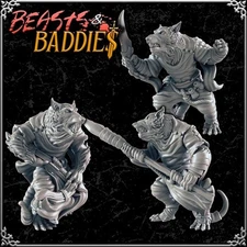 The Ratfolk - Fantasy Miniature Wargames - Warhammer 40k/AoS