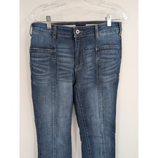 Pilcro and the Letterpress Anthropologie Women's High Rise Denim jeans Blue 28