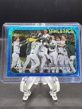 2024 Topps Series 2 - Oakland Athletics #688 Blue Foil /999