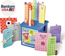 Numberblocks Heroes with Zeroes Mathlink Cubes Activity Set, Preschool Learning