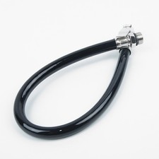 Car Truck Air Tire Pressure Meter Inflator Auto Flexible Rubber Hose Pipe 14.76