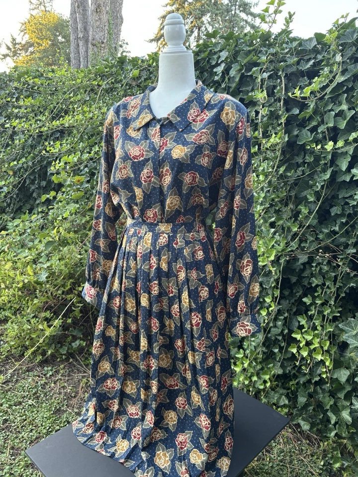 VTG Country Sophisticates by Pendleton 2 Piece Skirt Top Sz 16 USA Cottage Core - Image 3 of 4