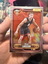 2024-25 Topps Chrome Basketball #166 Pelle Larsson RC