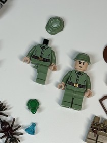 2008 LEGO #7626 Indiana Jones Set JUNGLE CUTTER  - INCOMPLETE