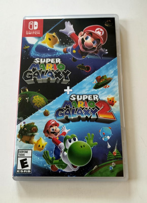AUTHENTIC Replacement Case ONLY Box Nintendo Switch - Super Mario Galaxy 1 + 2