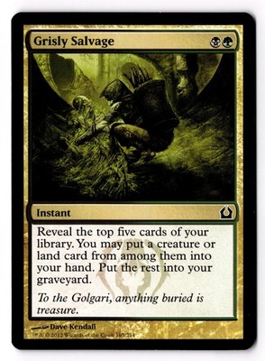Grisly Salvage 165 Return to Ravnica LP