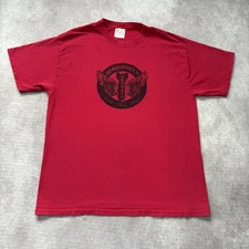 Vintage Bradentucky Bombers Shirt Mens XL Sarasota Red Roller Derby League