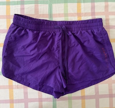 Higher State Womens Purple Athletic Shorts with Drawstring Waist Size M VGC