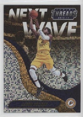 2018-19 Panini Threads Next Wave Dazzle Aaron Holiday #12 Rookie RC ii1