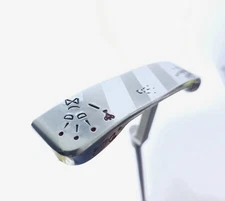 T.P. Mills HANDMADE HTHM-000379 DBD GSS Putter 33.5in w COA Plumber Neck Nice