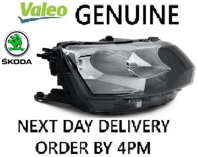 GENUINE OEM Valeo Skoda Rapid Halogen H7 Right 2012-22