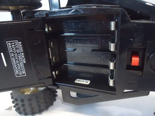 tyco mini blaster, Black, 1/20 scale radio control car untested remote toy - Picture 8 of 9