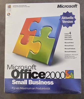 Microsoft Office 2000 Small Business  - Deutsch - 588-00674 - NEUWARE