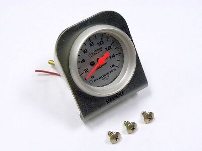 MOTORCYCLE BIKE SCOOTER 2-1/16 DASH GAUGE HOLDER SILVER - Picture 1 of 1