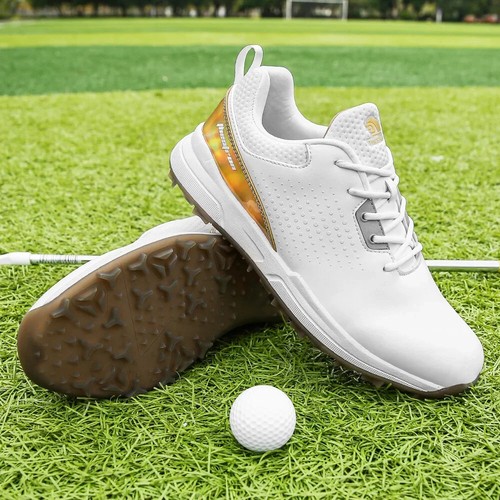 Professional Golf Flats Shoes Men's Outdoor Spikeless Golfers Walking Sneakers - 第 13/29 張圖片