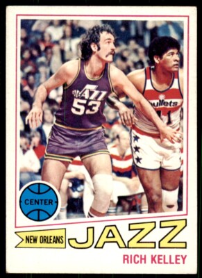 1977-78 Topps Basketball Rich Kelley Rookie . New Orleans Jazz #67