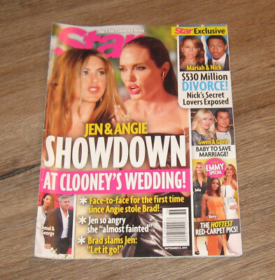 STAR magazine Jennifer Aniston MARIA CAREY Kendra Wilkinson GWEN STEFANI