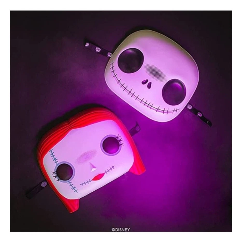 Funko Pop! 2 Masks Nightmare Before Christmas Jack Skellington Sally Oversized - Image 4 of 4