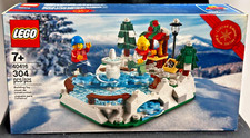 LEGO 40416 Ice Skating Rink  304 pcs Building Set Retired - New