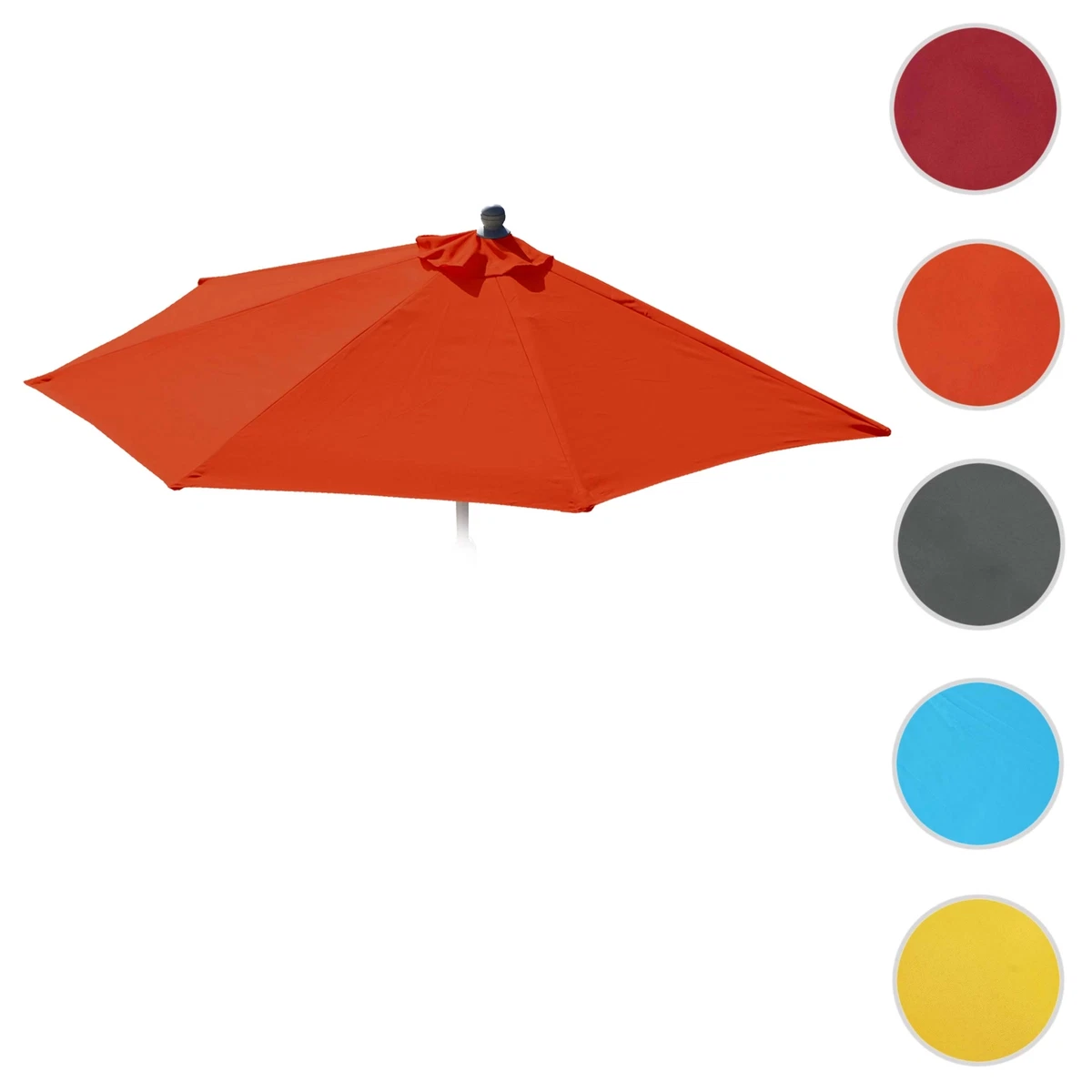 Telo Di Ricambio Per Ombrellone 350 Cm - 6/8 Bracci - Poliestere UV30+ Con Cuciture Rinforzate - 2