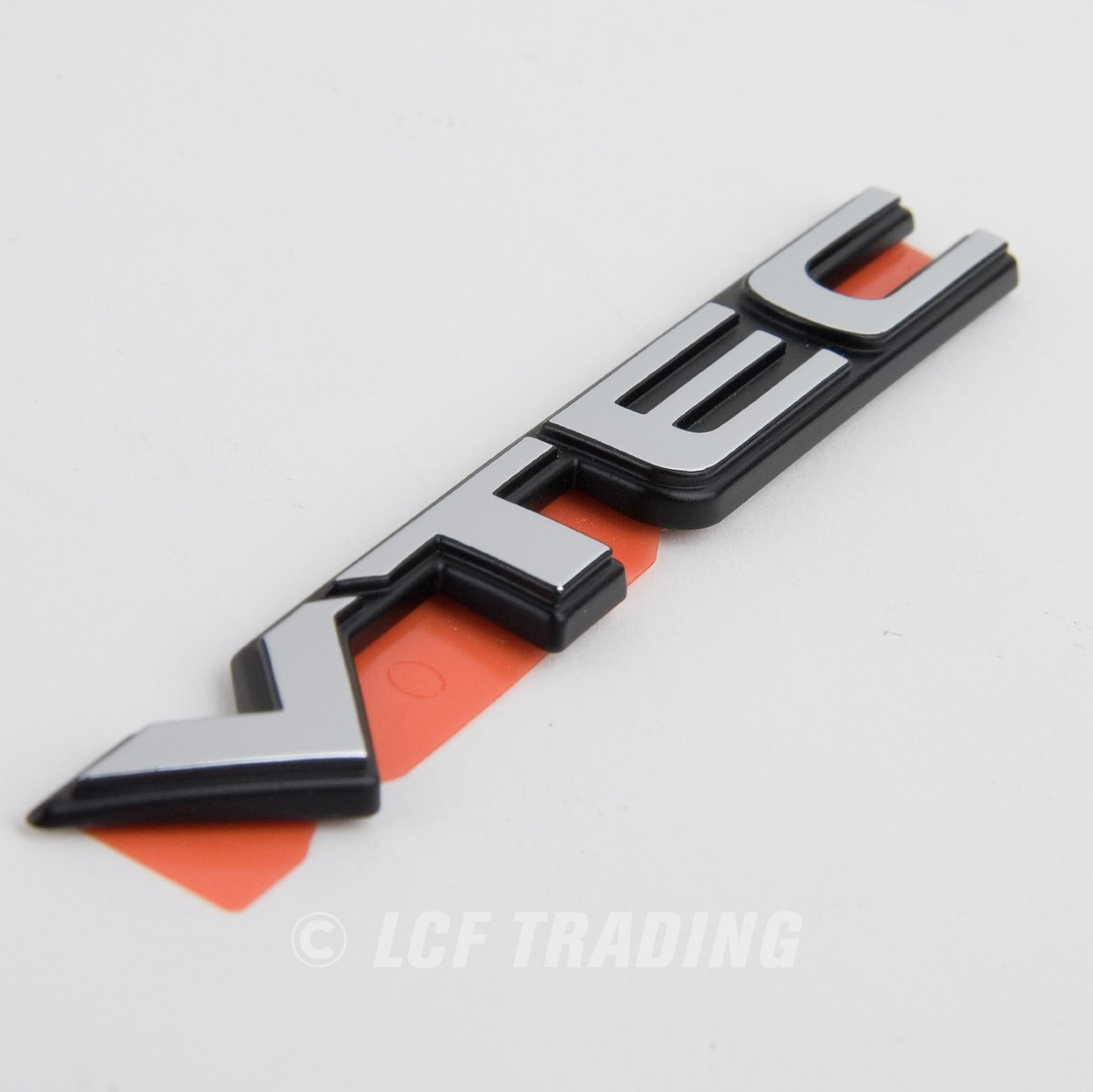 OEM Honda VTEC Emblem Badge Chrome Made in Japan 75725S04T00