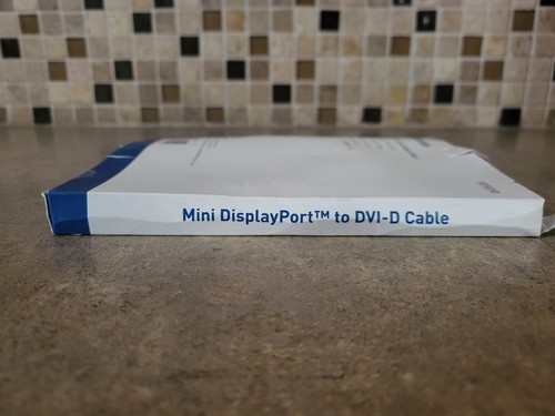 CABLE MATTERS MINI DISPLAY PORT TO DVI-D CABLE THUNDERBOLT 2PORT COMPATIBLE B1-2 - Picture 3 of 4