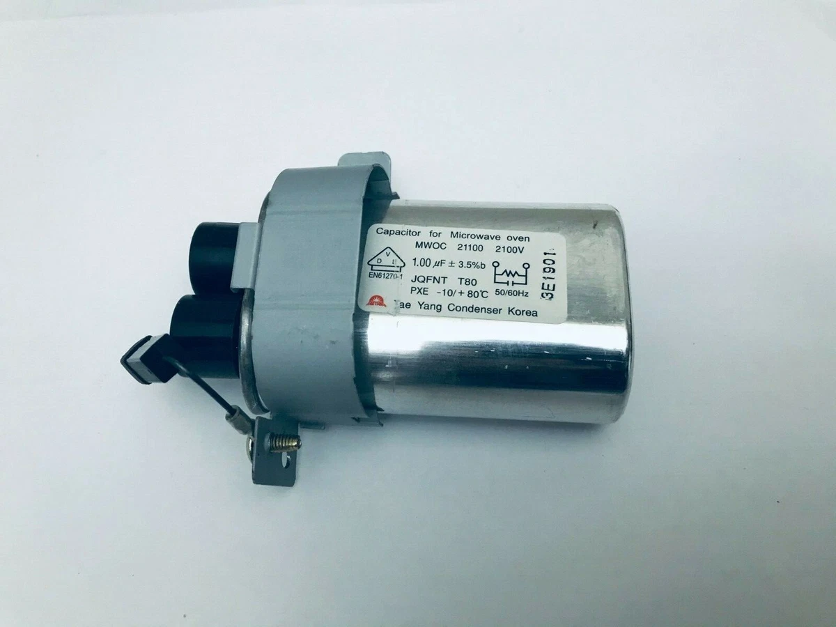 GE Microwave Convection Oven Model JVM1490BD003 Capacitor with