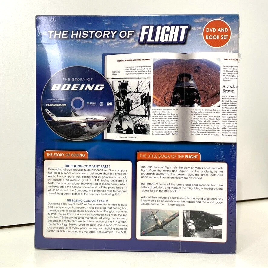 The History Of Flight DVD & Book Set The Story Of Boeing + Little Book Of Flight - Image 2 of 3