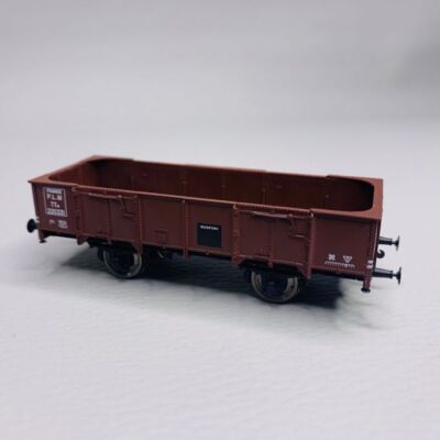 REE Modeles WB815 HO - Tombereau 4 Portes Rouge Ep II PLM - Rails Europ Express En Id28182