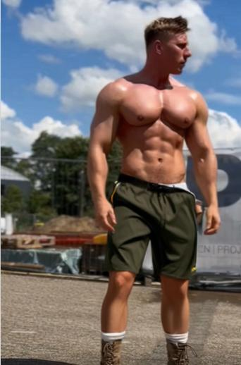 NWT Wothonpis Athletic Shorts Mens L 34x8 20