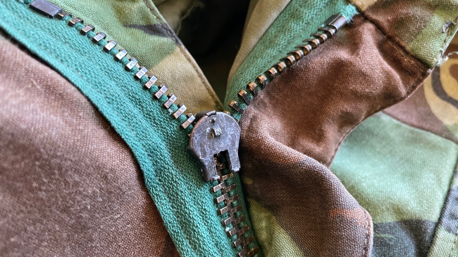 Vtg 1960s 70s British Army Field Jacket Smock Combat Temperate DPM Nato Camo image 9