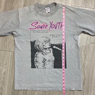 Sonic Youth Goo video Tシャツ anvil M Sonic Youth Goo video Tシャツ anvil M