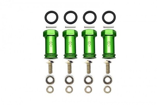 ADAPTADOR HEXAGONAL DE ALEACIÓN GPM ERV010/+20MM +20mm PARA TRAXXAS 1/16 RC MINI BUGGY E-REVO - Imagen 10 de 14