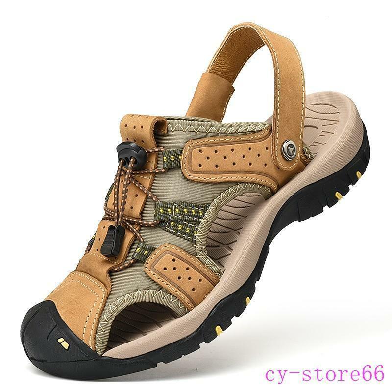 SAOLA Sandali uomo trekking punta chiusa outdoor estivi spiaggia sport scarpe pescatore nuovi