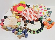 Noir Hair Clips Bundles Small Med Pastels Colorful Neutral Versatile Clamps
