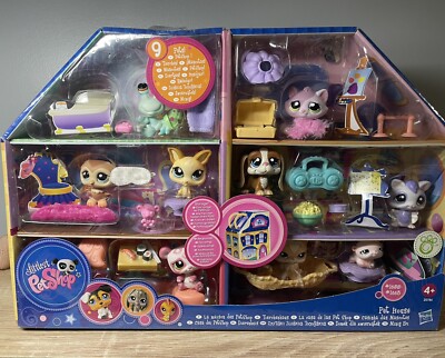Littlest Pet Shop - Pack Maison K-Mart Exclusive 2009 - Avec 9 Pets - RARE - Neuf