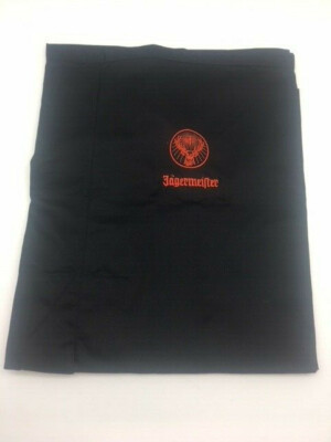 Jägermeister Gastronomieschürze / Vorbinder mit gesticktem Logo 100 x 75 cm