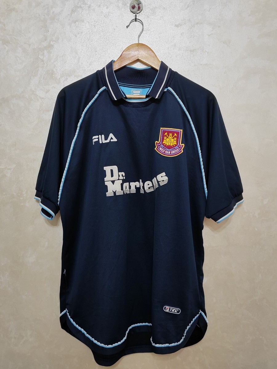 WEST HAM UNITED 1999 2000 2001 THIRD FOOTBALL SHIRT #10 DI
