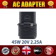 Chargeur adaptateur secteur pour ordinateur portable Dell XPS 13 9365 45W USB...