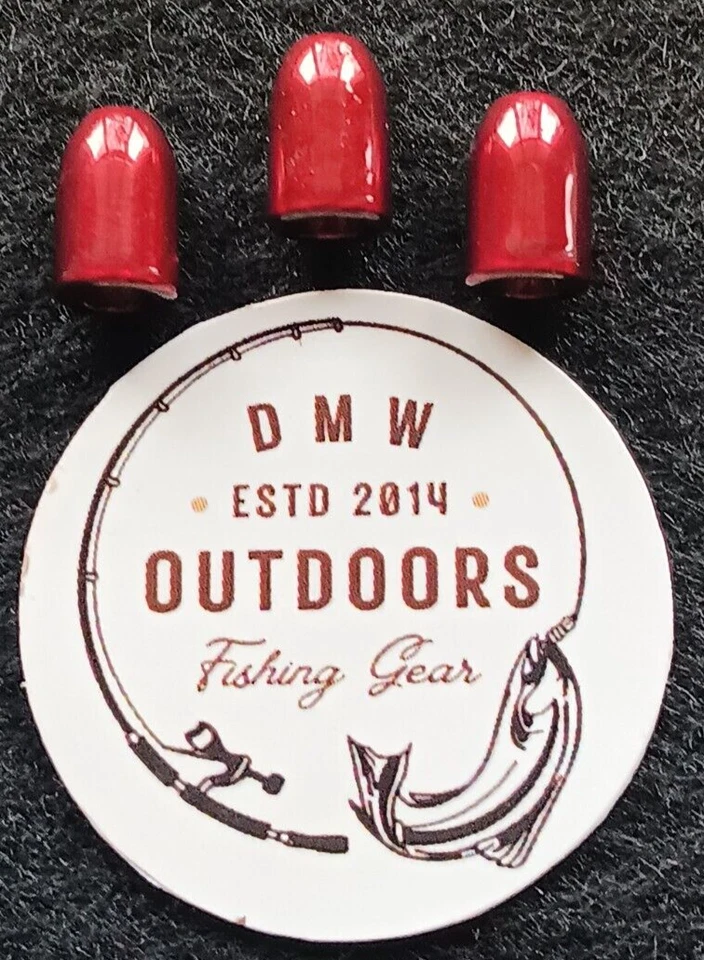 Tungsten RED Worm Weights 1/16 ounce (1.8g) 15pk, Bullet Weights - Image 4 of 4