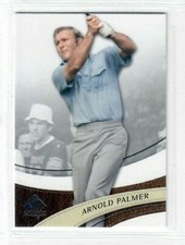 2013 SP Authentic Arnold Palmer Golf Card #39. nMint.
