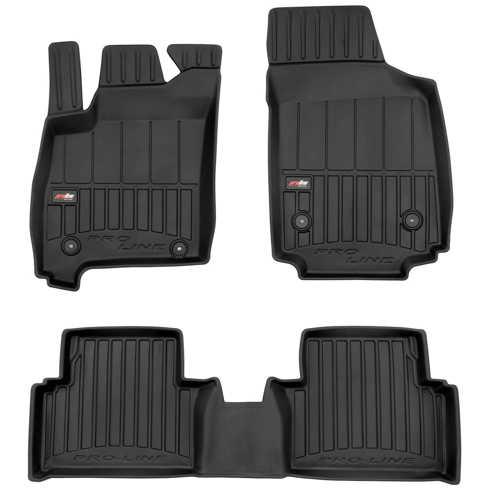 Tapis de sol TPE Frogum Pro-Line pour Opel Meriva A 2003-2010 noir