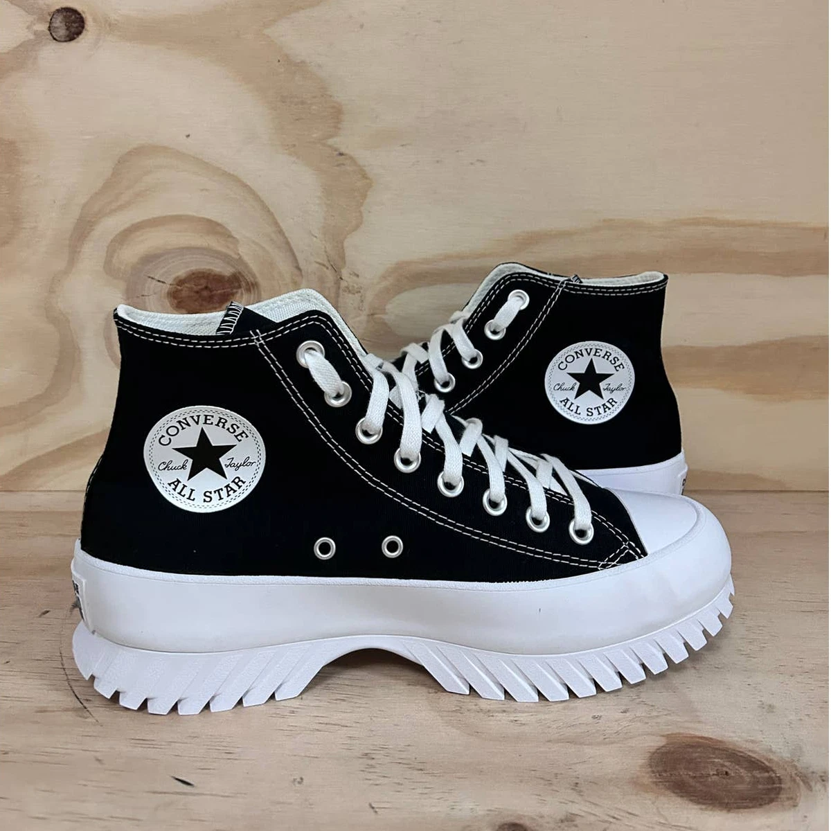 Converse All Star CT Lugged 2.0 Sneakers Black Women s 9.5 N.W.T. A00870C