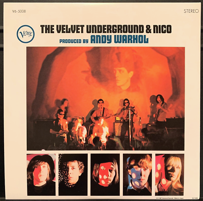 LP Velvet Underground & Nico Banana Torso Japan 2007 200 Gram