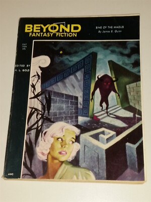 GALAXY SCIENCE MAGAZINE BEYOND FANTASY FICTION MAY 1954 SCI-FI PULP