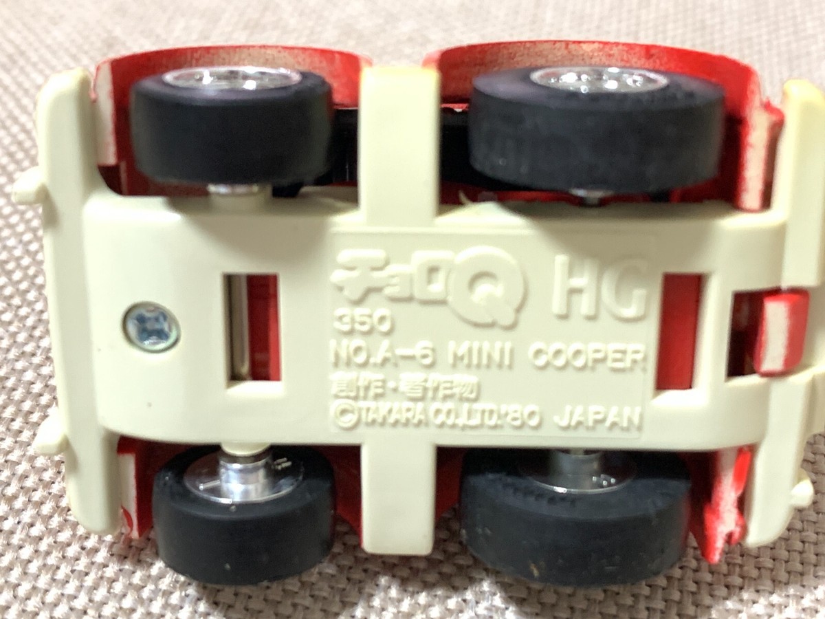Choro Q TAKARA MINI COOPER A-35 A-6 Red Rare Mint | eBay