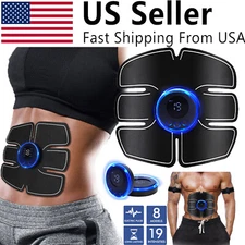 Abdominal Exercise Muscle Stimulator Belt Electric ABS Abdominal Trainer 8 Modes