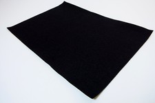 Profi Filz Meterware 1mm dick, schwarz | stark selbstklebend | ab 0,1 Laufmeter