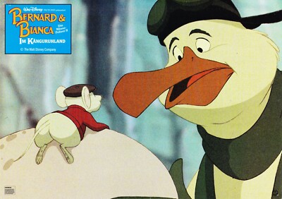 5 Aushangfotos, BERNARD UND BIANCA IM KÄNGURUHLAND, Walt Disney, USA1990